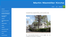 Desktop Screenshot of martin-niemoeller-kirche.de